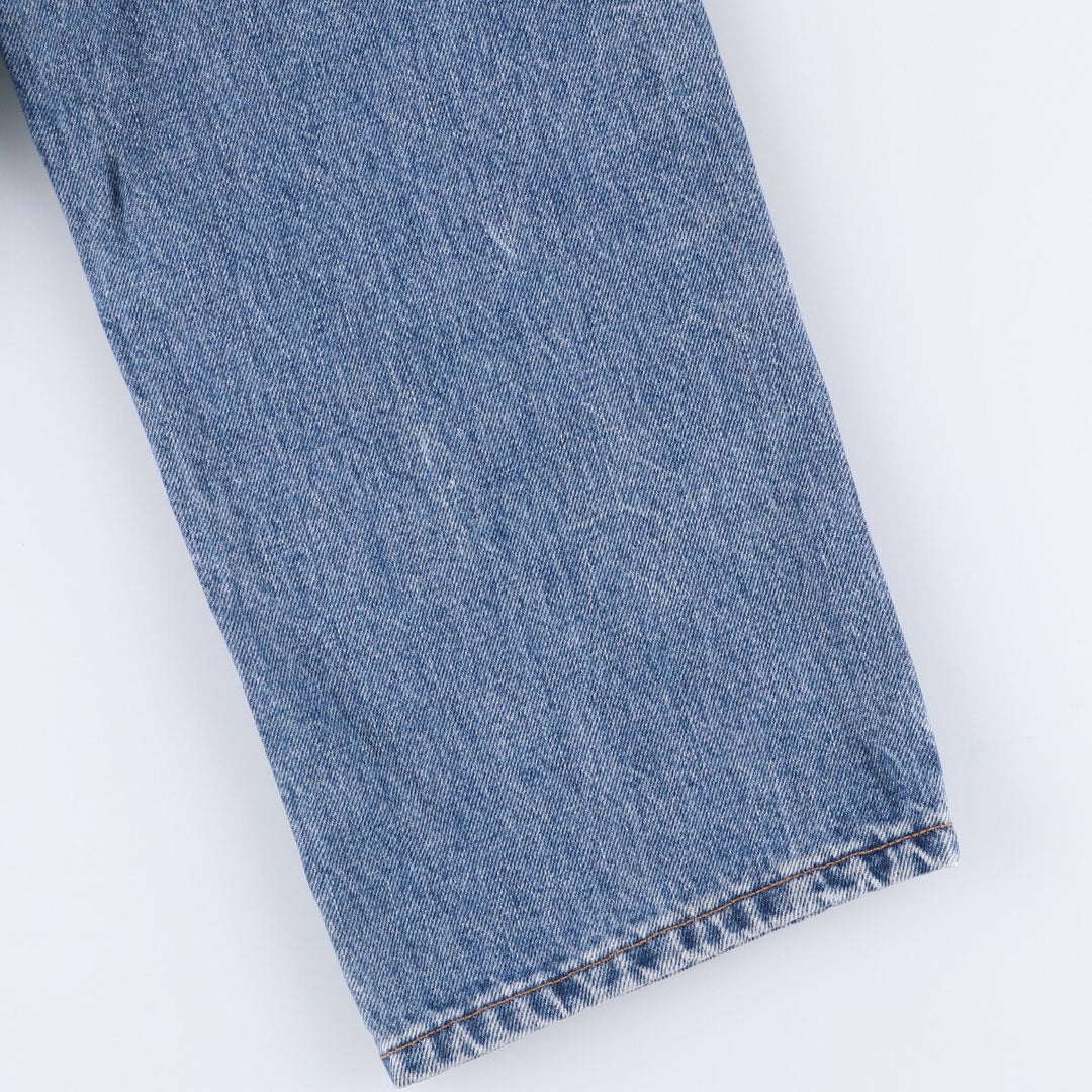 2000'S Levi's 505 tapered denim pants, men's size W34 cotton blue type Vintage Second Hand