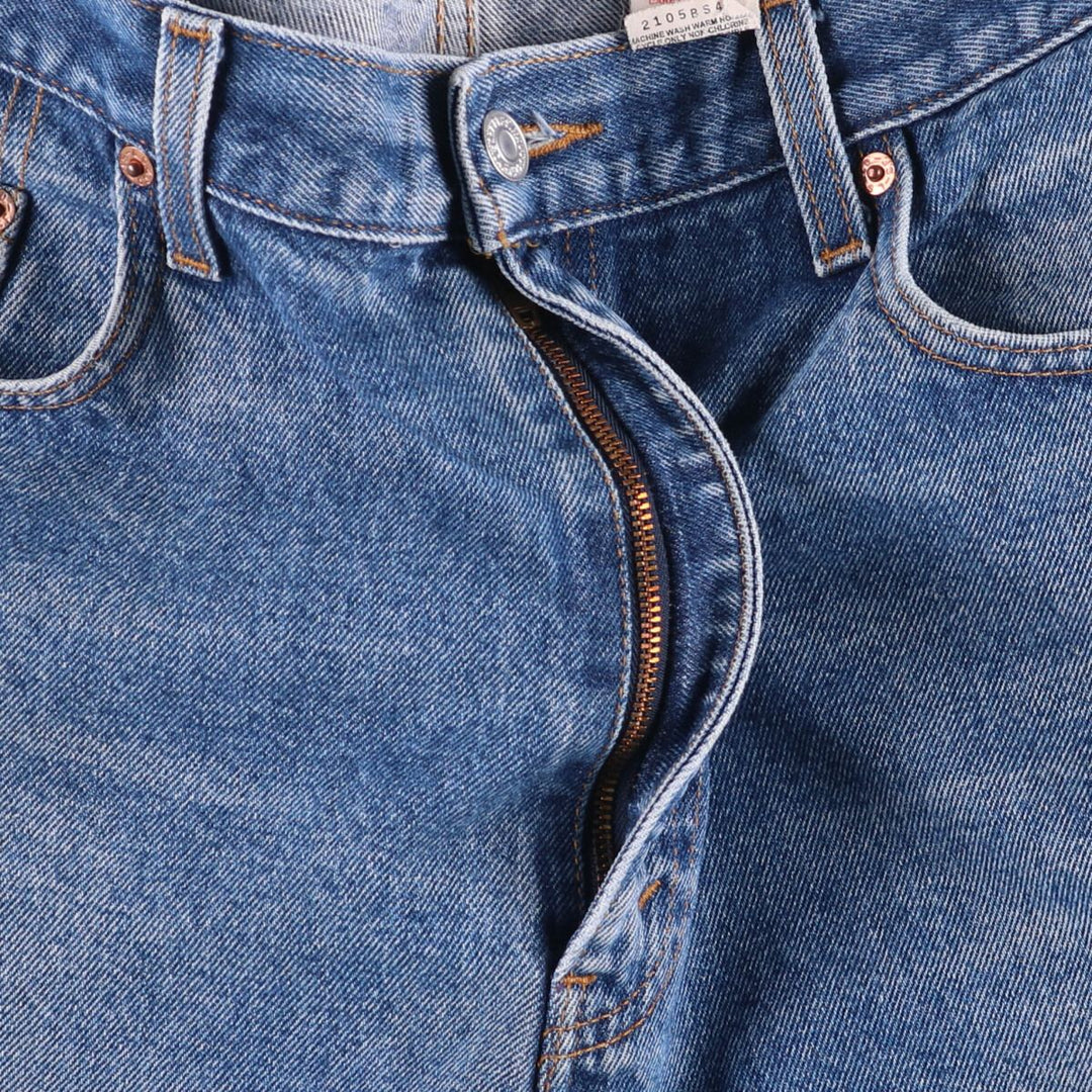 90'S Levi's 505-0216 Tapered Denim Pants, Men's, Size 36 (Vintage) cotton blue type Vintage Second Hand