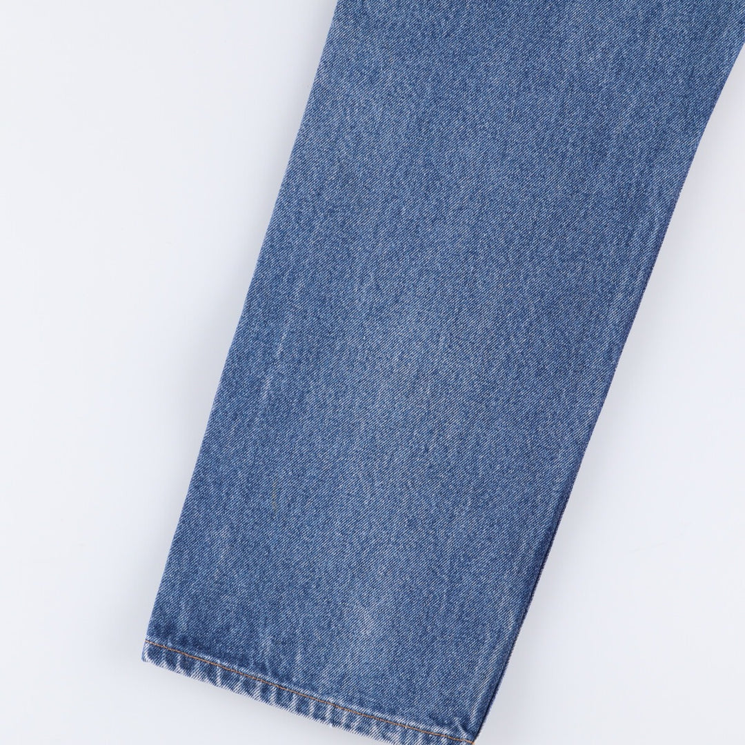 90'S Levi's 505-0216 Tapered Denim Pants, Men's, Size 36 (Vintage) cotton blue type Vintage Second Hand