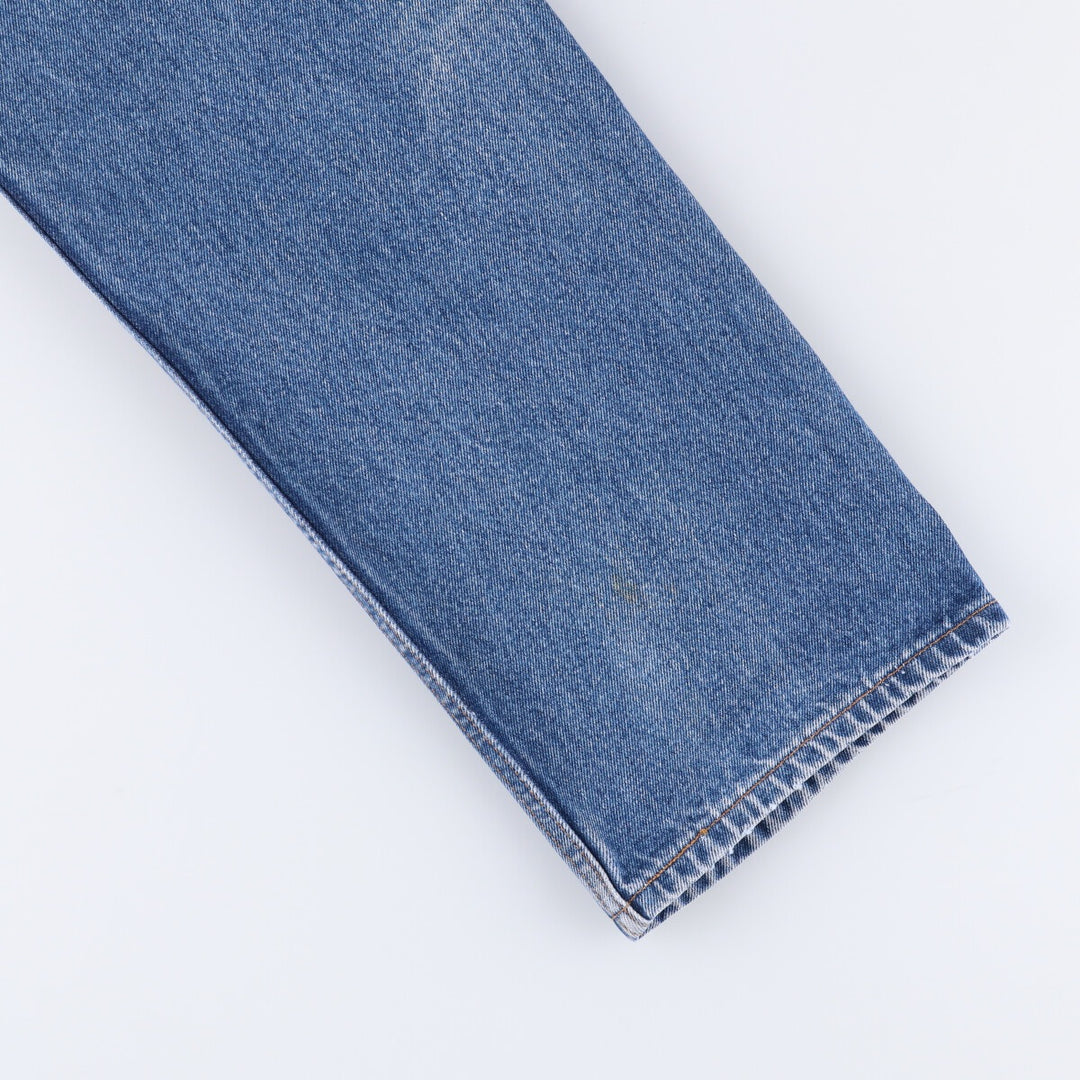 90'S Levi's 505-0216 Tapered Denim Pants, Men's, Size 36 (Vintage) cotton blue type Vintage Second Hand