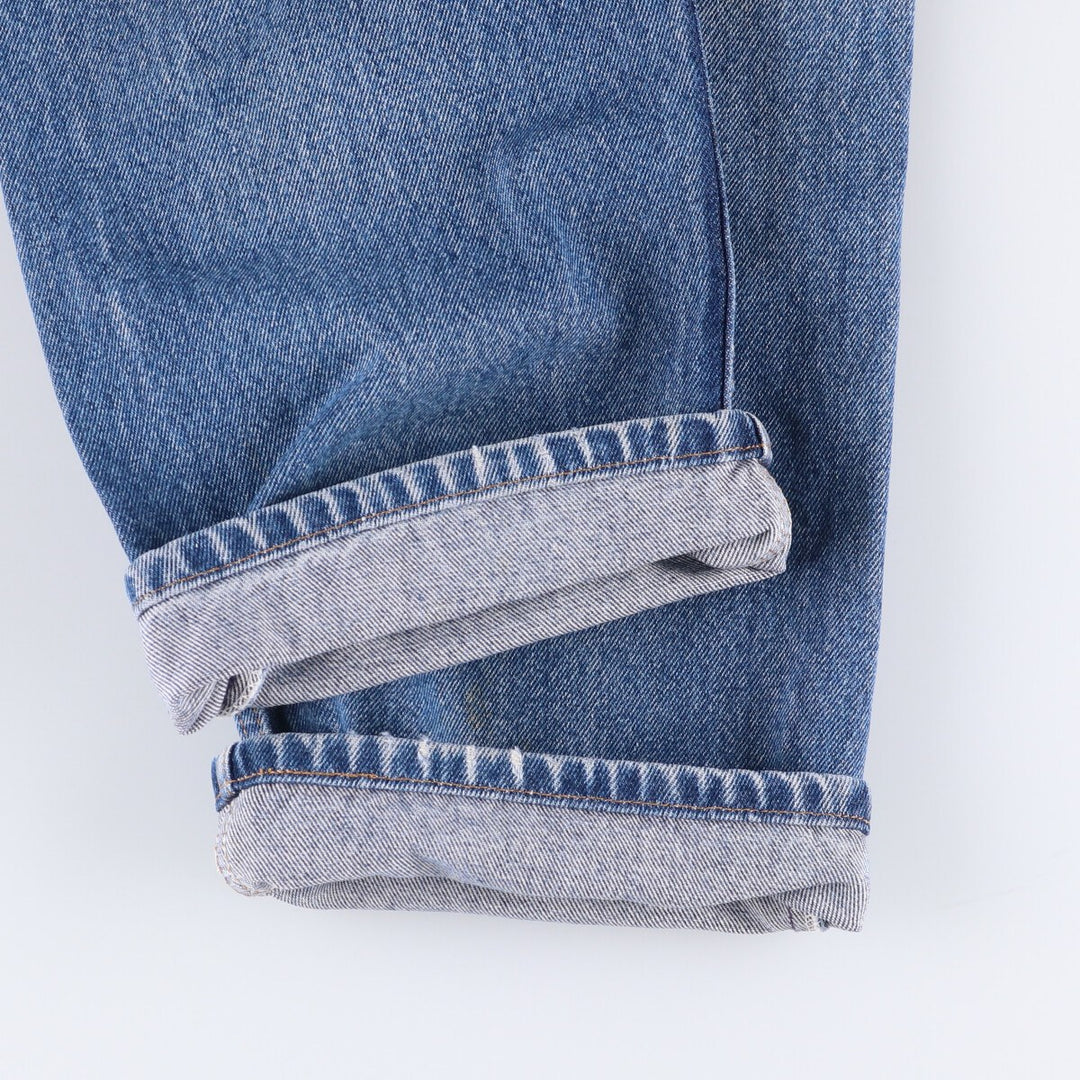 90'S Levi's 505-0216 Tapered Denim Pants, Men's, Size 36 (Vintage) cotton blue type Vintage Second Hand
