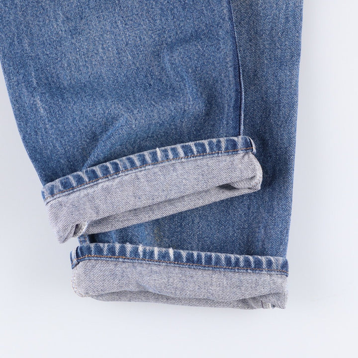 90'S Levi's 505-0216 Tapered Denim Pants, Men's, Size 36 (Vintage) cotton blue type Vintage Second Hand