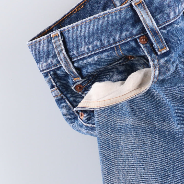 90'S Levi's 505-0216 Tapered Denim Pants, Men's, Size 36 (Vintage) cotton blue type Vintage Second Hand