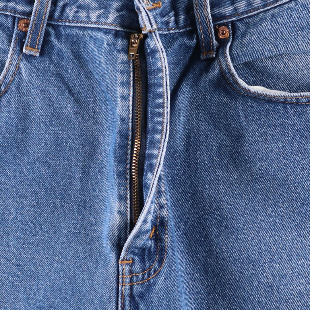 Levi's 505 REGULAR FIT STRAIGHT LEG tapered denim pants for men, size W33 unclear blue type Vintage Second Hand