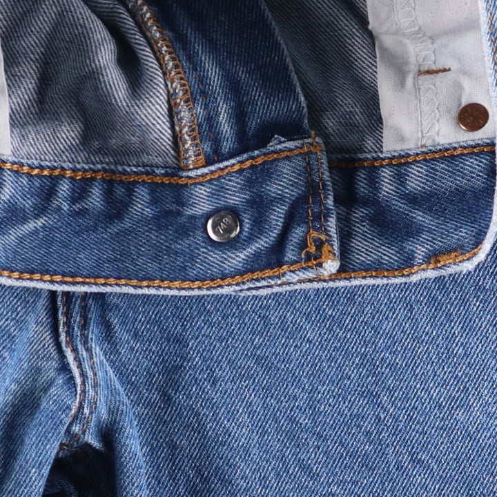 Levi's 505 REGULAR FIT STRAIGHT LEG tapered denim pants for men, size W33 unclear blue type Vintage Second Hand