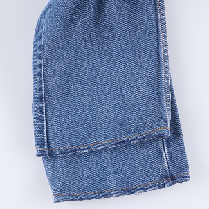 Levi's 505 REGULAR FIT STRAIGHT LEG tapered denim pants for men, size W33 unclear blue type Vintage Second Hand