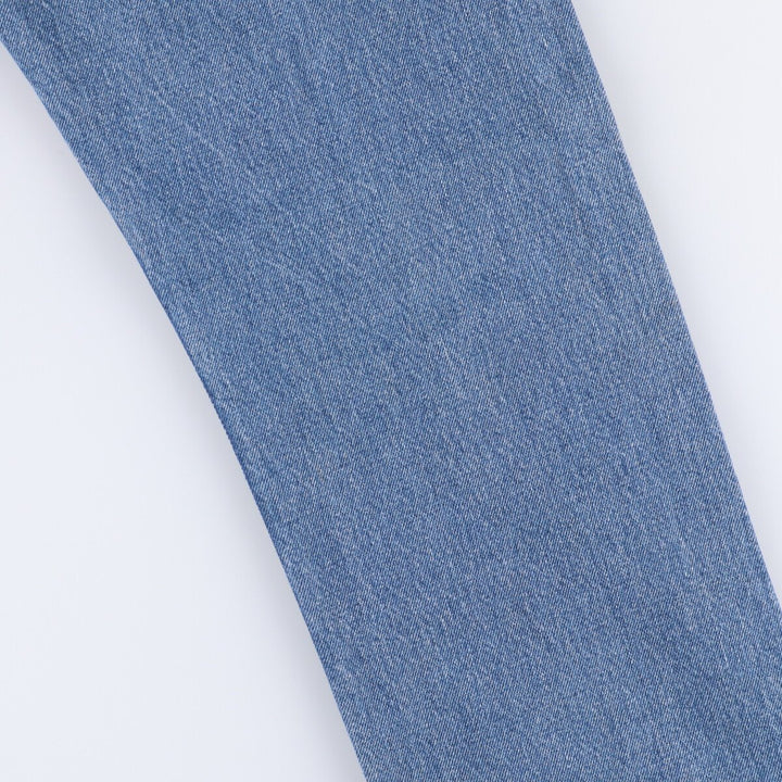00'S Levi's 505 REGULAR FIT STRAIGHT LEG tapered denim pants for men, size w33 cotton blue type Vintage Second Hand