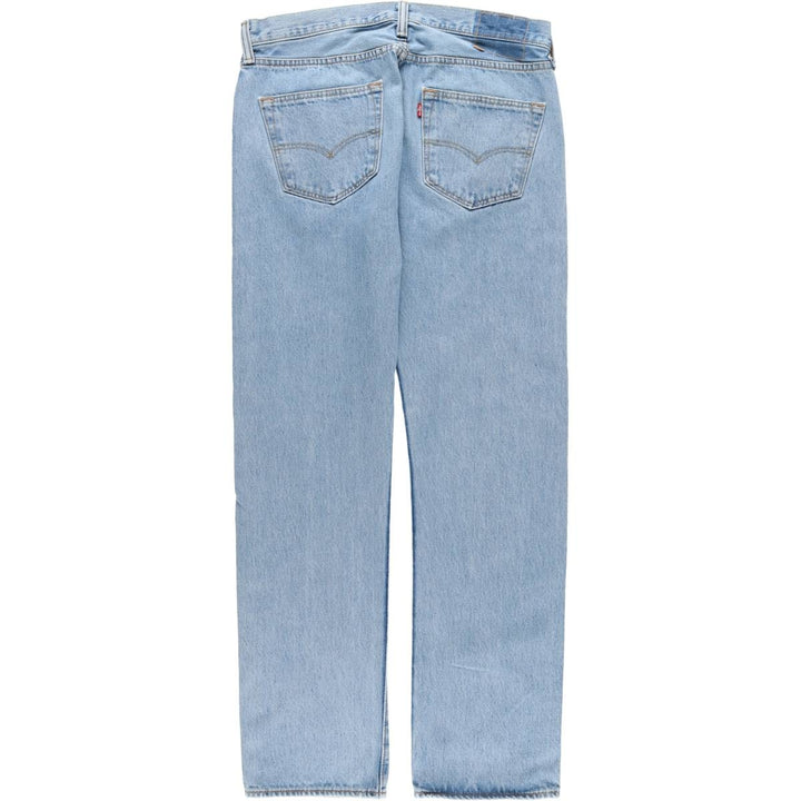 Levi's 501 straight denim pants for men, size W35 cotton blue type Vintage Second Hand