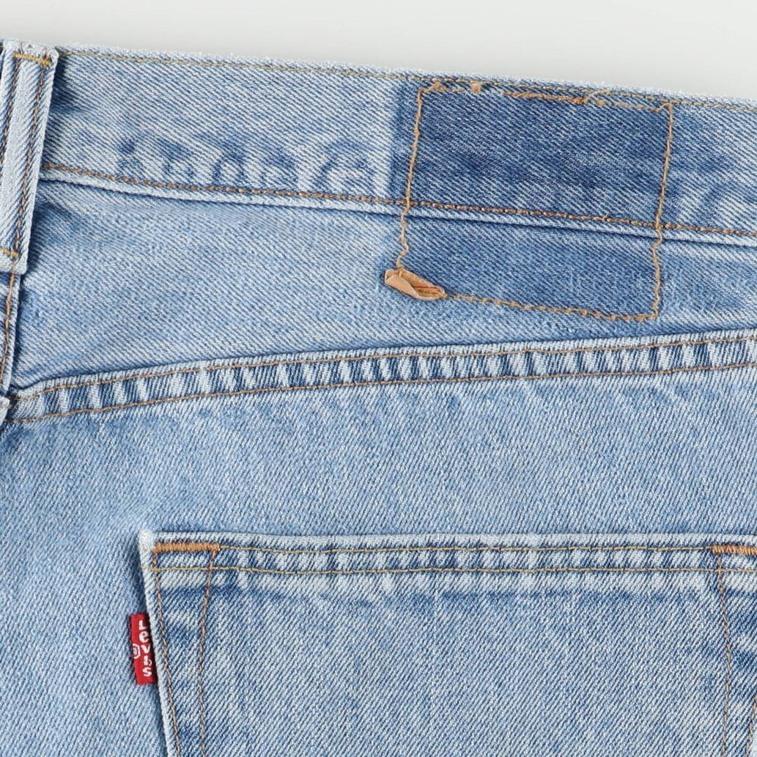 Levi's 501 straight denim pants for men, size W35 cotton blue type Vintage Second Hand