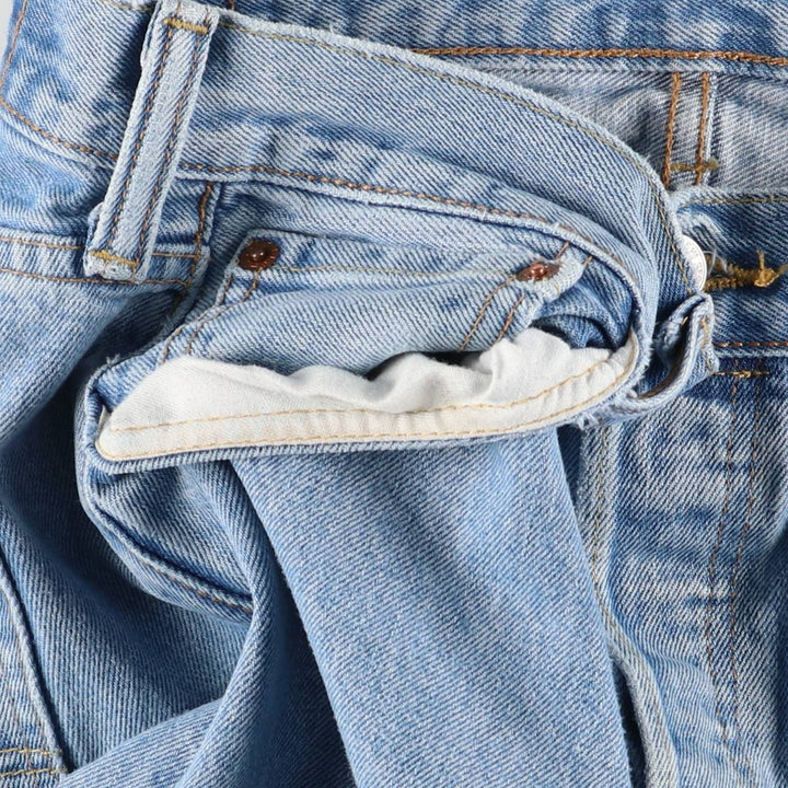 Levi's 501 straight denim pants for men, size W35 cotton blue type Vintage Second Hand