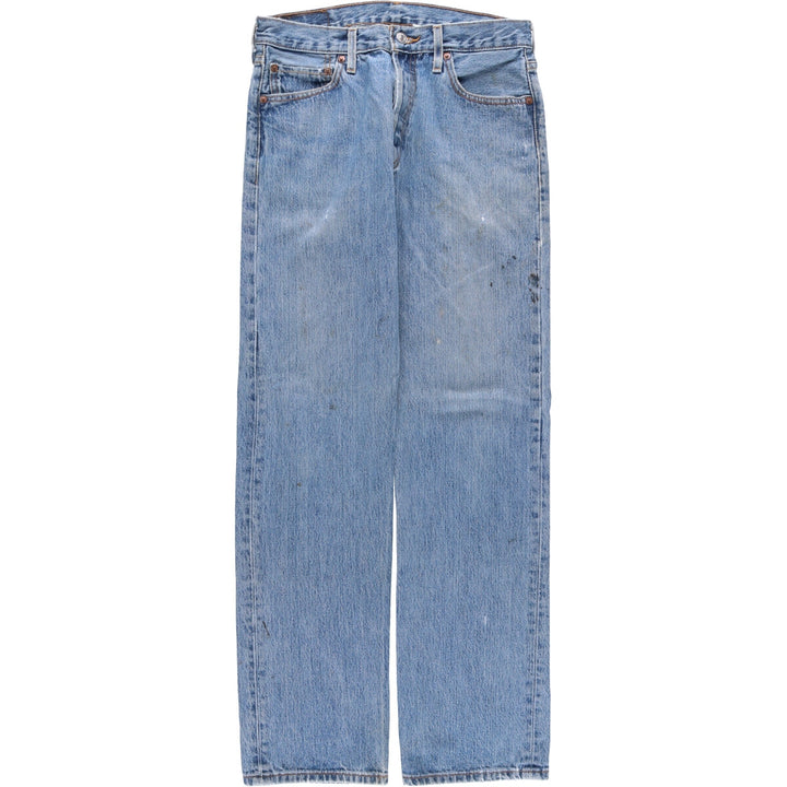 Levi's 501 straight denim pants for men, equivalent to w31 cotton blue type Vintage Second Hand