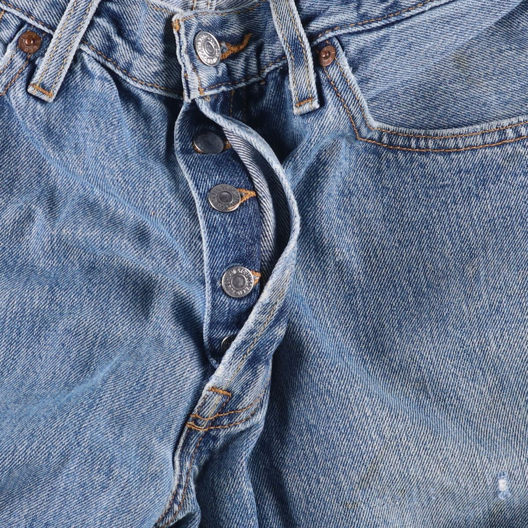 Levi's 501 straight denim pants for men, equivalent to w31 cotton blue type Vintage Second Hand
