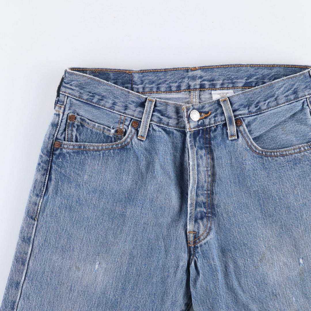 Levi's 501 straight denim pants for men, equivalent to w31 cotton blue type Vintage Second Hand