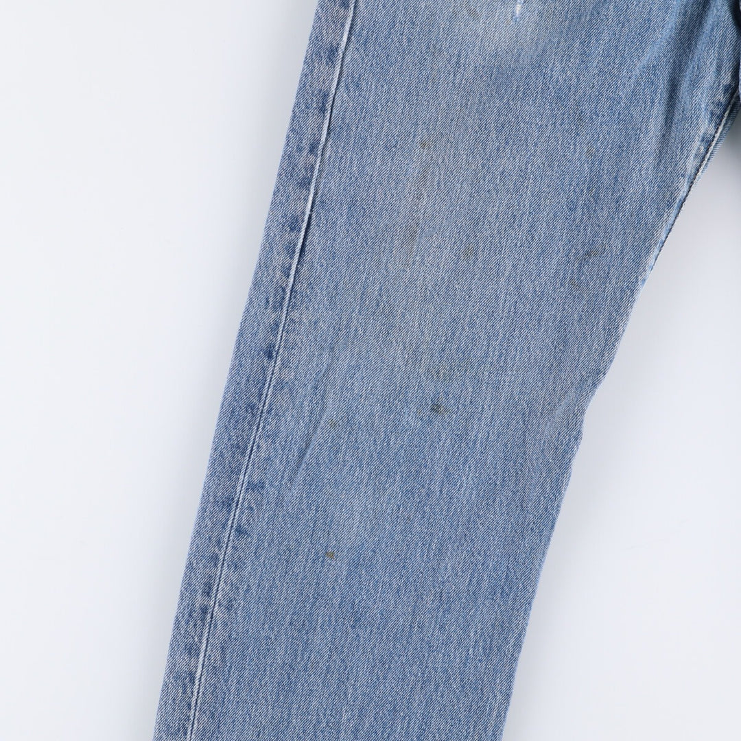 Levi's 501 straight denim pants for men, equivalent to w31 cotton blue type Vintage Second Hand
