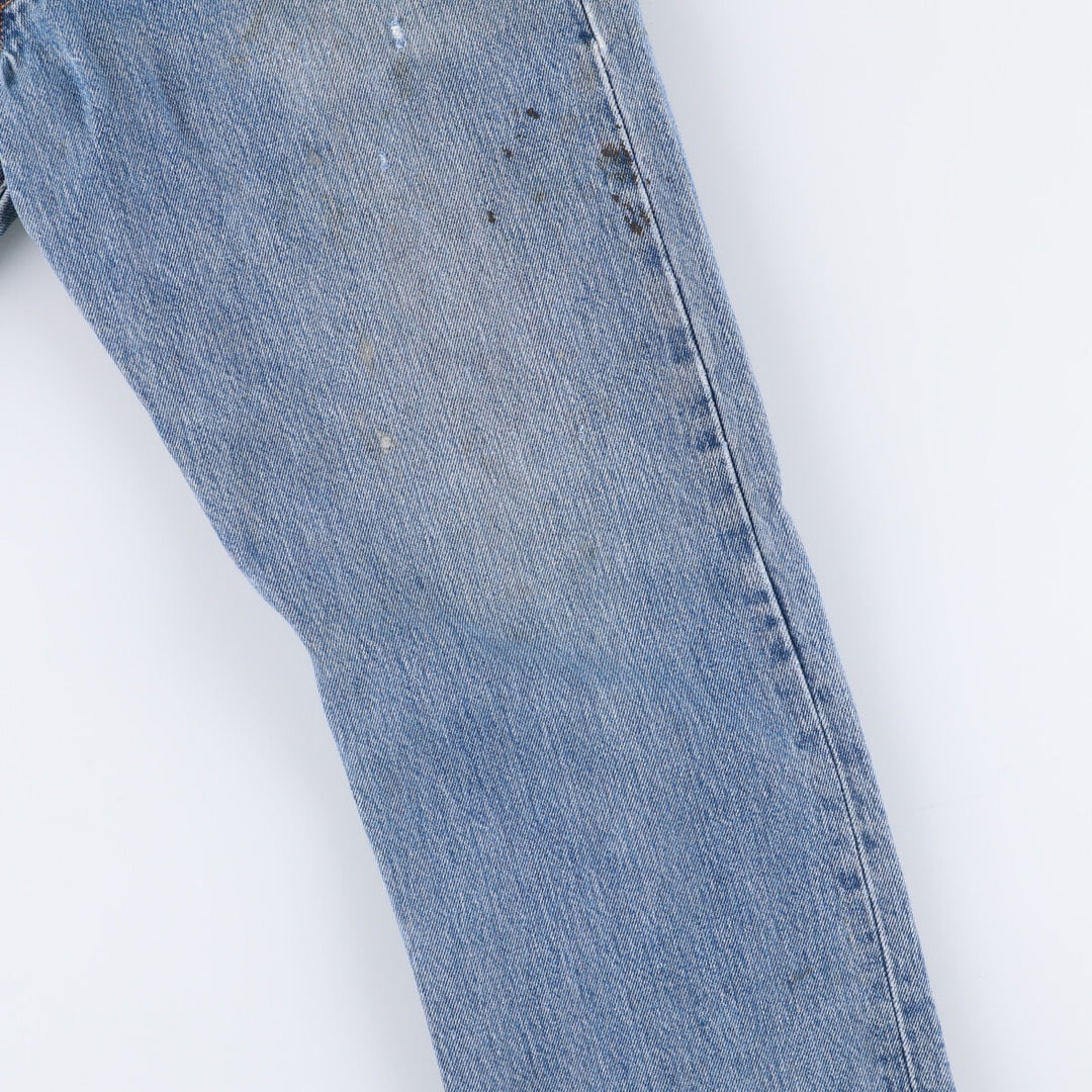 Levi's 501 straight denim pants for men, equivalent to w31 cotton blue type Vintage Second Hand