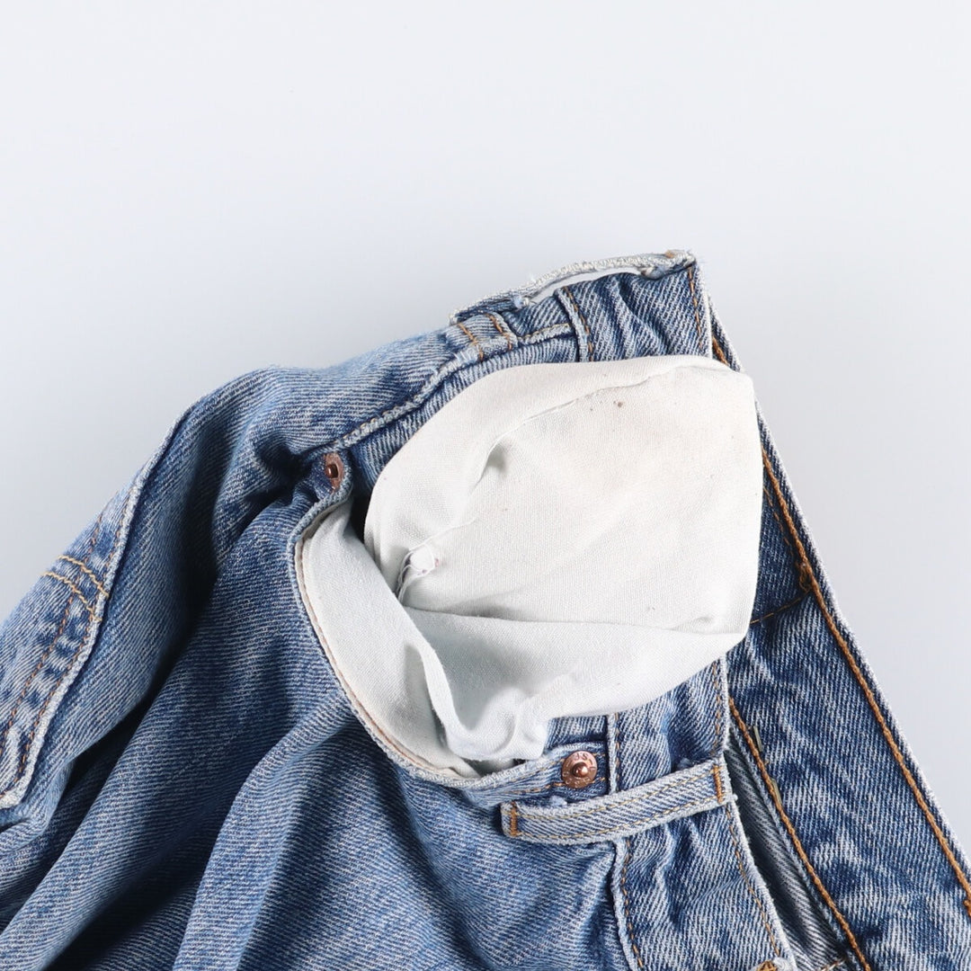 Levi's 501 straight denim pants for men, equivalent to w31 cotton blue type Vintage Second Hand