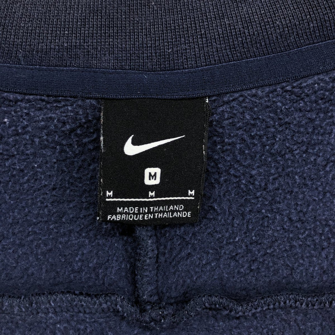 Nike full-zip sweatshirt, men's size M cotton navy blue type Vintage Second Hand