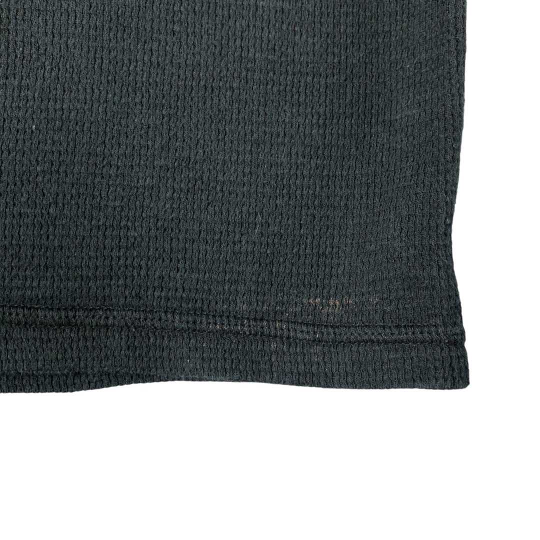 Ralph Lauren POLO RALPH LAUREN SLEEPWEAR Thermal Long T-shirt Waffle Men's XL cotton black type Vintage Second Hand