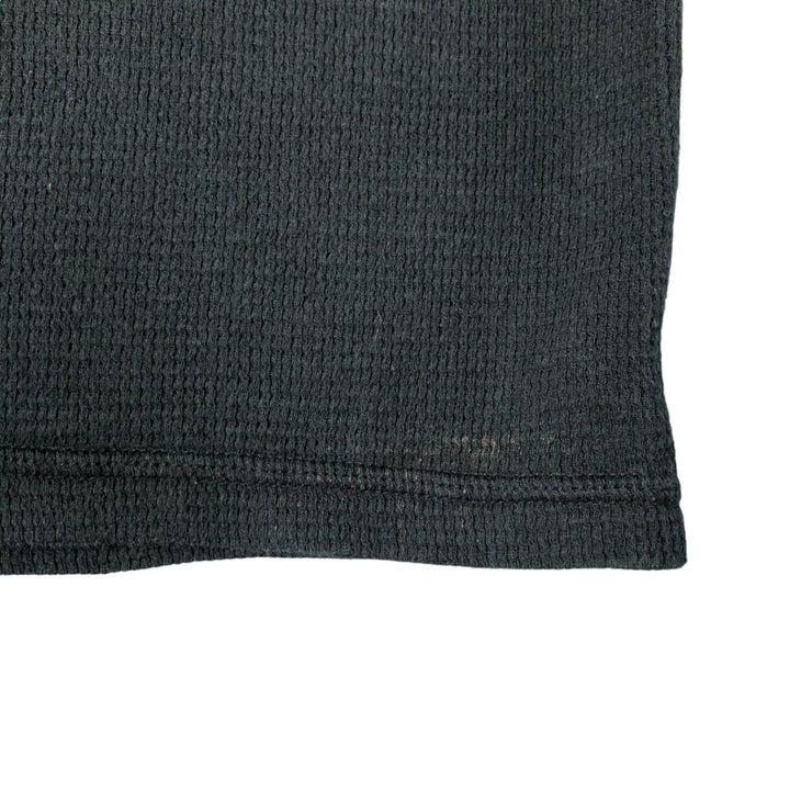 Ralph Lauren POLO RALPH LAUREN SLEEPWEAR Thermal Long T-shirt Waffle Men's XL cotton black type Vintage Second Hand