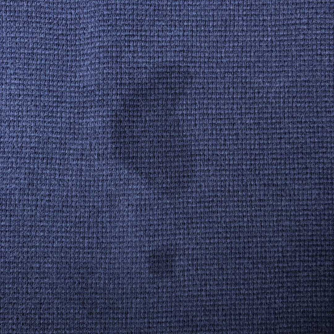 Ralph Lauren POLO RALPH LAUREN Thermal Long T-shirt Waffle Men's XL cotton navy blue type Vintage Second Hand