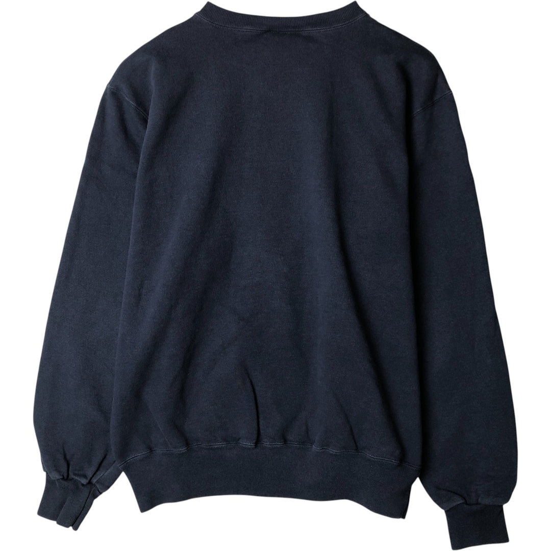 Vintage 90'S Champion Authentic Athletic Apparel college sweatshirt, size L, men's cotton navy blue type Vintage Second Hand