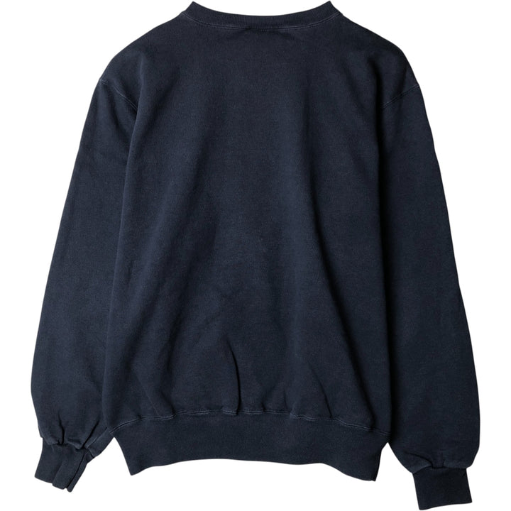 Vintage 90'S Champion Authentic Athletic Apparel college sweatshirt, size L, men's cotton navy blue type Vintage Second Hand
