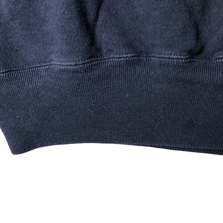 Vintage 90'S Champion Authentic Athletic Apparel college sweatshirt, size L, men's cotton navy blue type Vintage Second Hand
