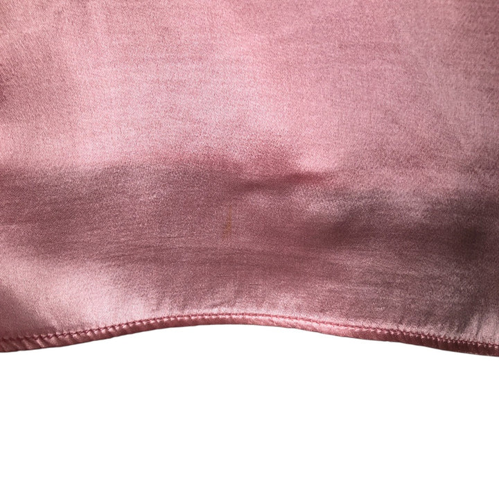 ET VOUS...ET VOUS Long Sleeve Western Shirt, Made in France, Women's Size XL acetate pink type Vintage Second Hand