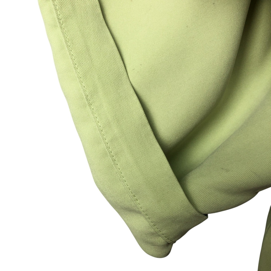 Vintage 90'S Tommy Bahama short-sleeved open-collar silk box shirt, size M, men's silk green type yellow green Vintage Second Hand