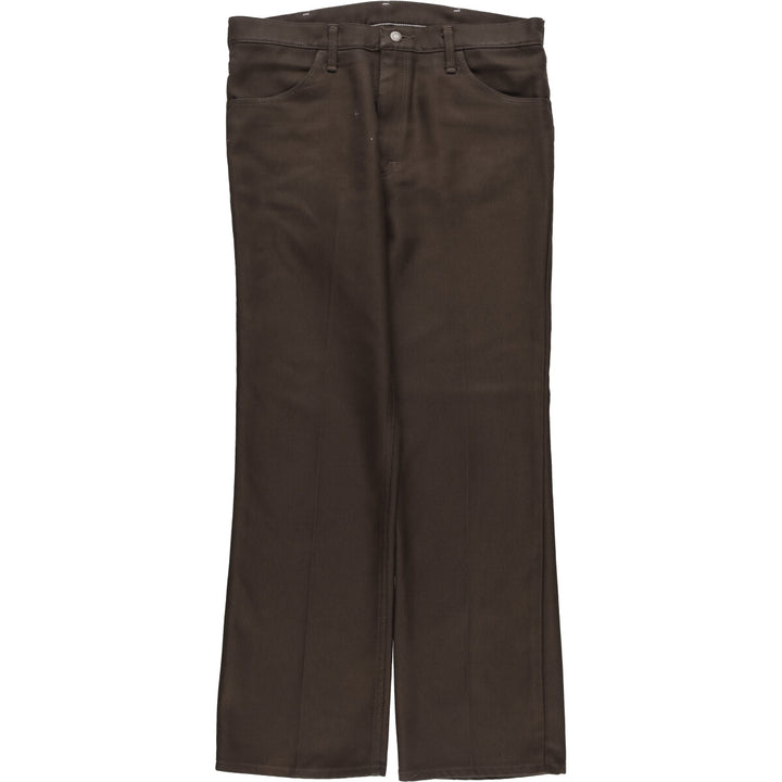 80s-90'S Wrangler Dress Jeans, Slacks, Men's, W34 equivalent, Vintage unclear brown type Vintage Second Hand