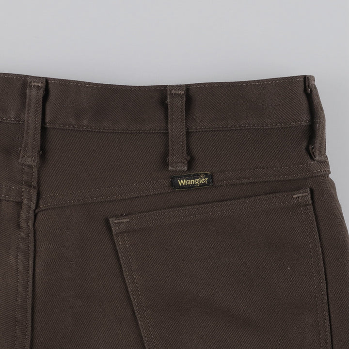 80s-90'S Wrangler Dress Jeans, Slacks, Men's, W34 equivalent, Vintage unclear brown type Vintage Second Hand