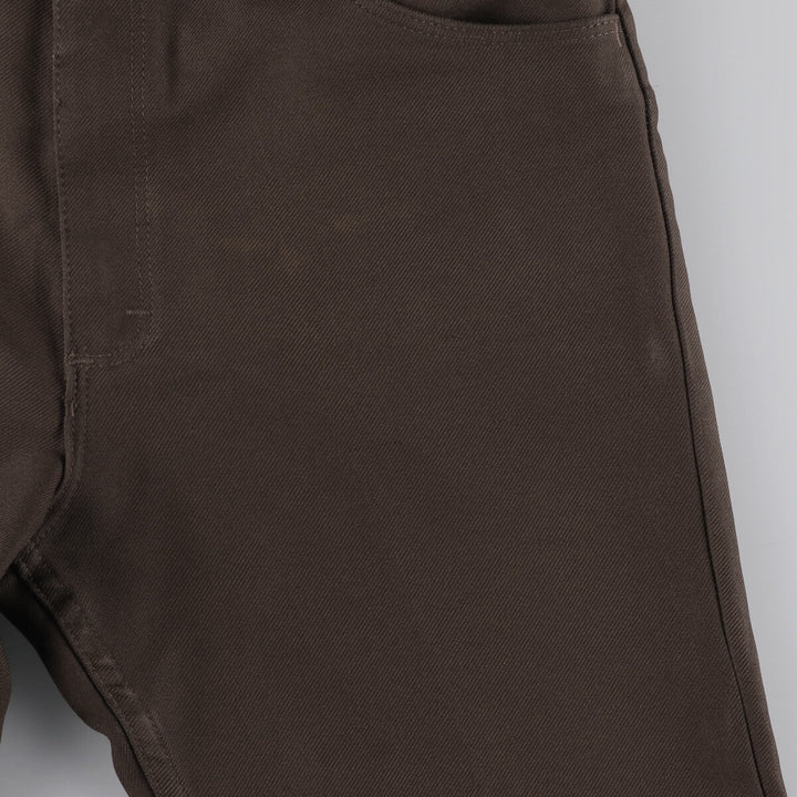 80s-90'S Wrangler Dress Jeans, Slacks, Men's, W34 equivalent, Vintage unclear brown type Vintage Second Hand