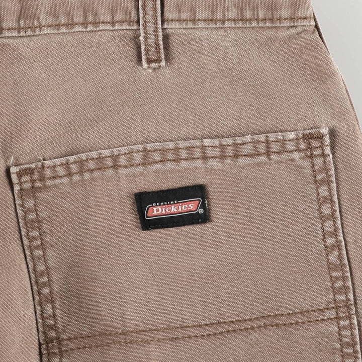 Dickies Relaxed Fit Duck Work Pants, Men's, Size W31 cotton brown type Vintage Second Hand