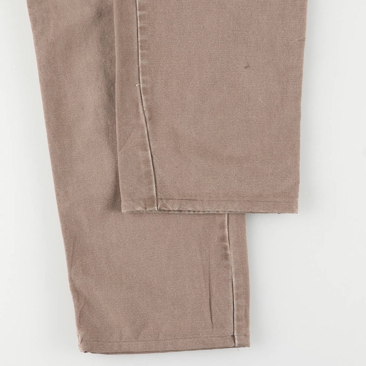 Dickies Relaxed Fit Duck Work Pants, Men's, Size W31 cotton brown type Vintage Second Hand