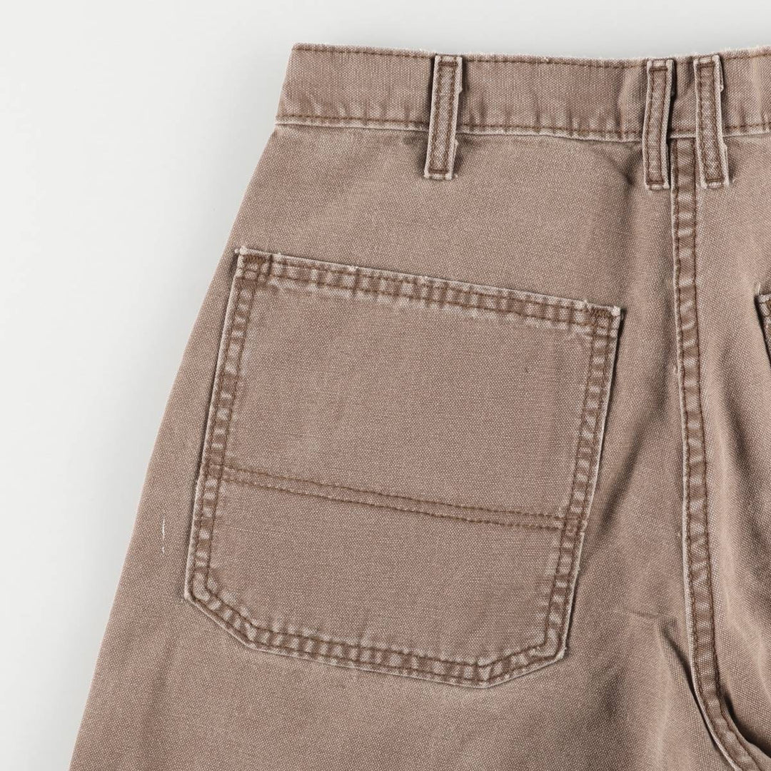 Dickies Relaxed Fit Duck Work Pants, Men's, Size W31 cotton brown type Vintage Second Hand