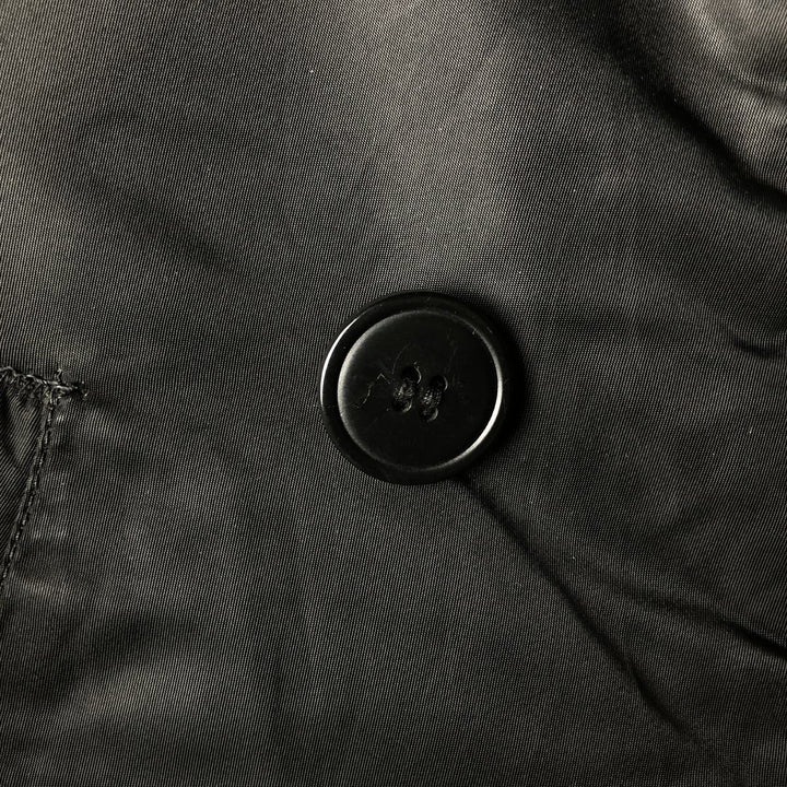 Alpha N-3B Type Padded Military Flight Jacket, Men's Size L Nylon black type Vintage Second Hand