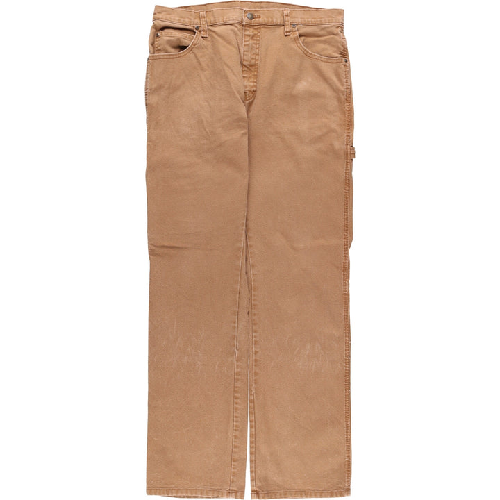 Dickies Duck Painter Pants Men's W34 equivalent cotton Khaki type brown Vintage Second Hand