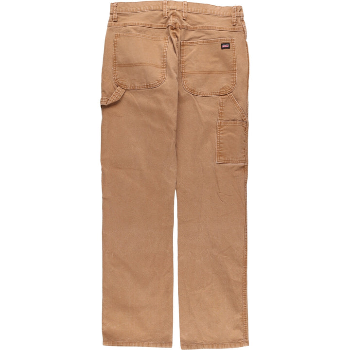 Dickies Duck Painter Pants Men's W34 equivalent cotton Khaki type brown Vintage Second Hand