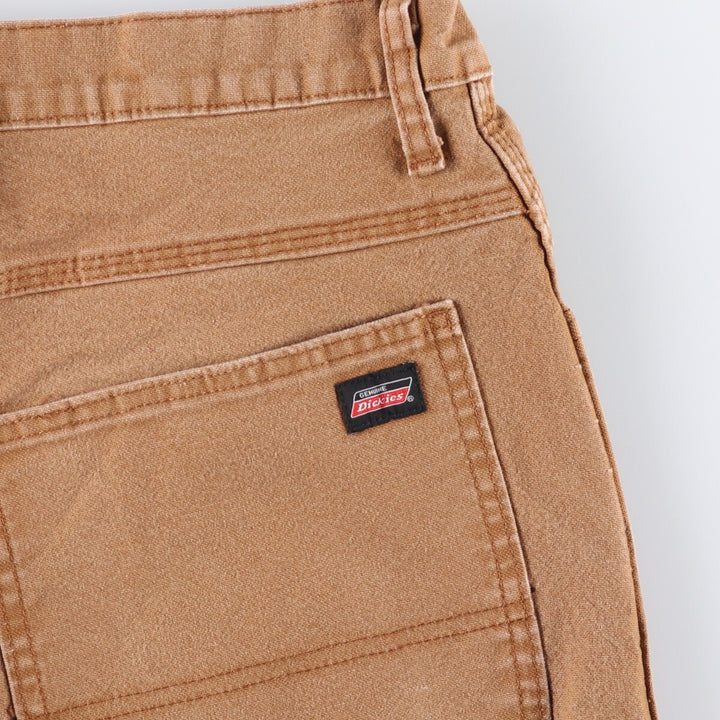 Dickies Duck Painter Pants Men's W34 equivalent cotton Khaki type brown Vintage Second Hand