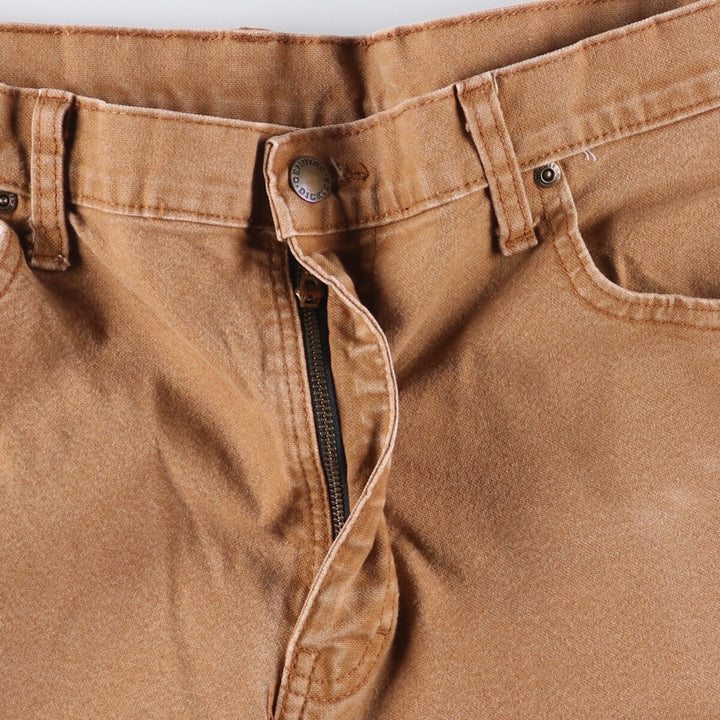 Dickies Duck Painter Pants Men's W34 equivalent cotton Khaki type brown Vintage Second Hand