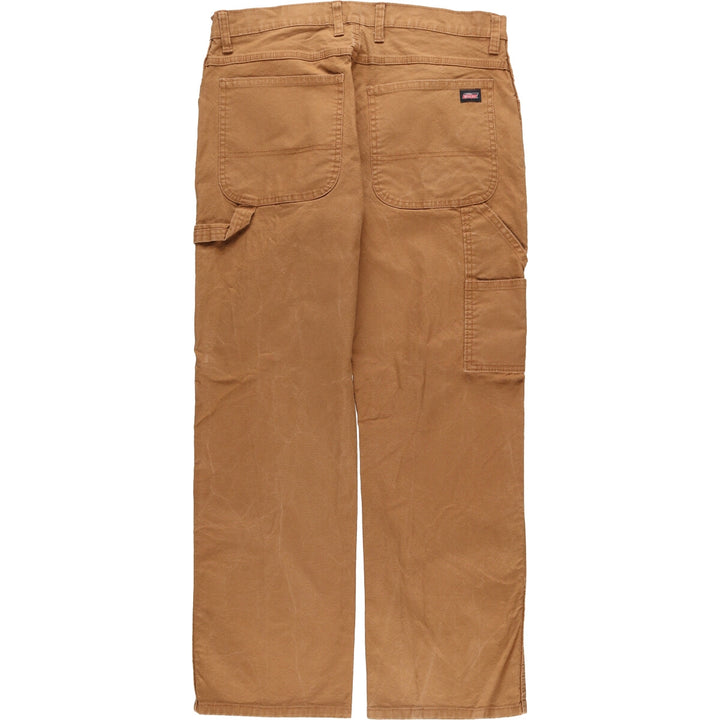 Dickies Duck Painter Pants Men's W34 equivalent cotton Khaki type brown Vintage Second Hand