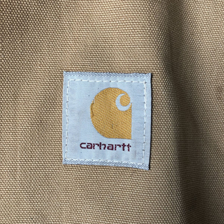 Carhartt Traditional Hooded Duck Work Jacket, Men's XXL unclear Beige type Vintage Second Hand