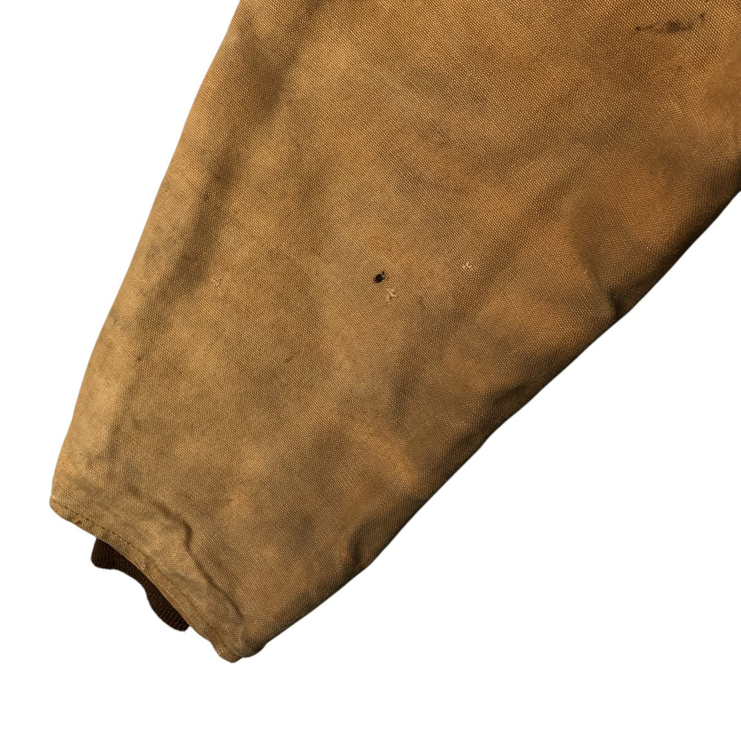 Carhartt Traditional Hooded Duck Work Jacket, Men's XXL unclear Beige type Vintage Second Hand