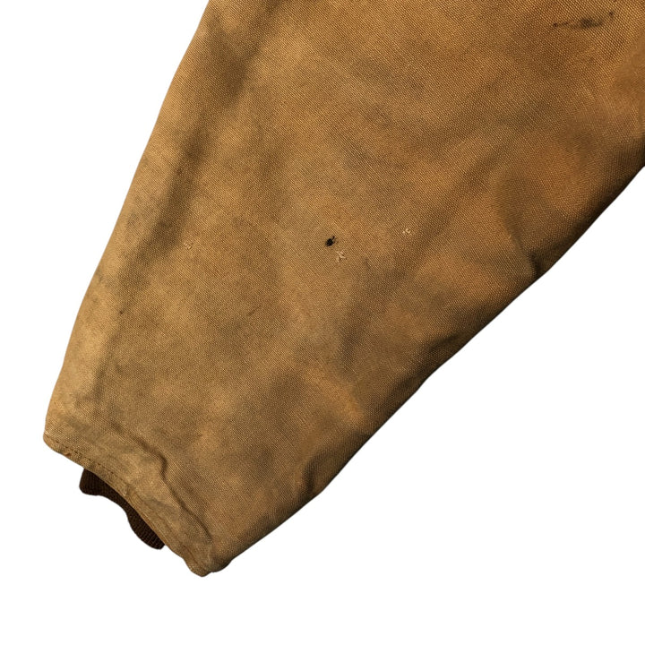 Carhartt Traditional Hooded Duck Work Jacket, Men's XXL unclear Beige type Vintage Second Hand