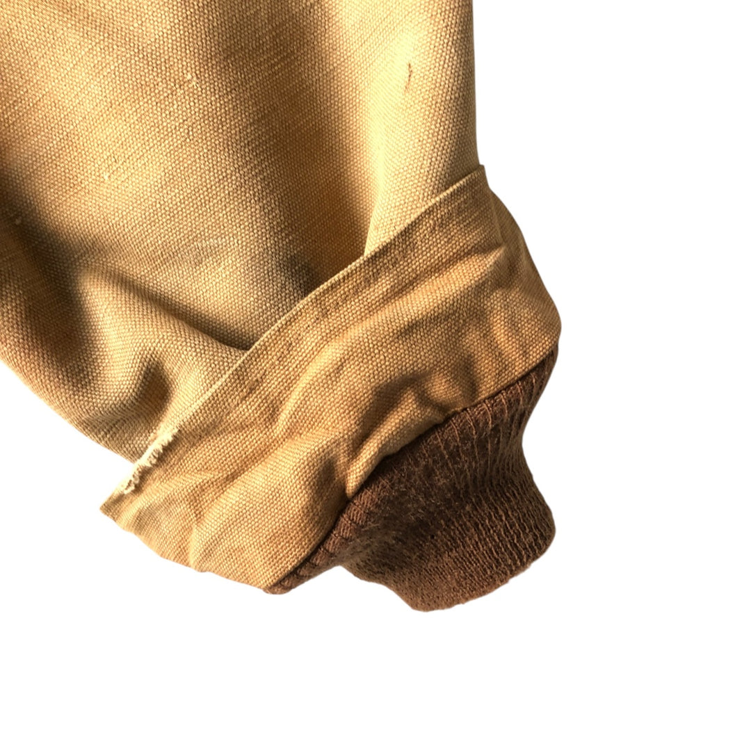 Carhartt Traditional Hooded Duck Work Jacket, Men's XXL unclear Beige type Vintage Second Hand