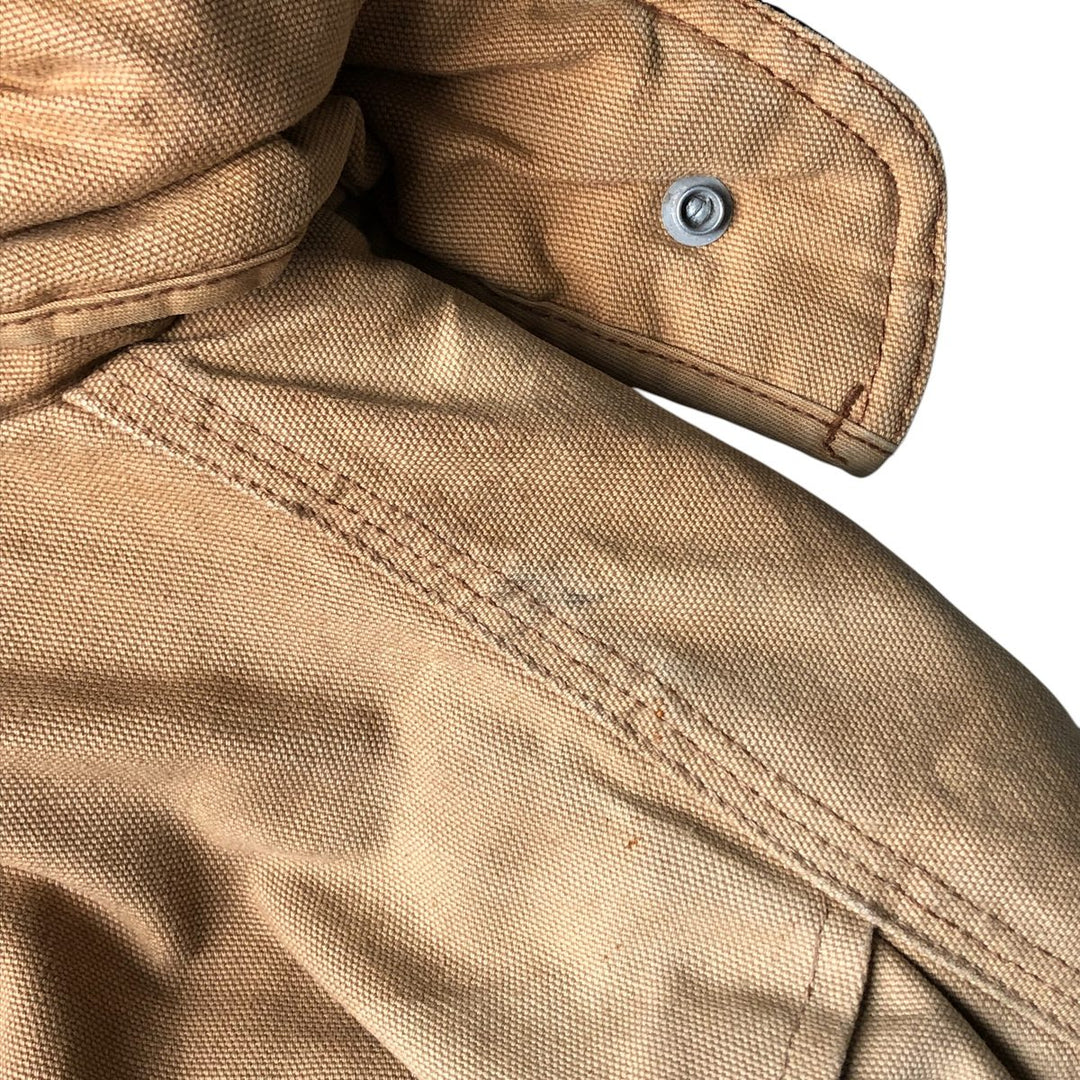 Carhartt Traditional Hooded Duck Work Jacket, Men's XXL unclear Beige type Vintage Second Hand