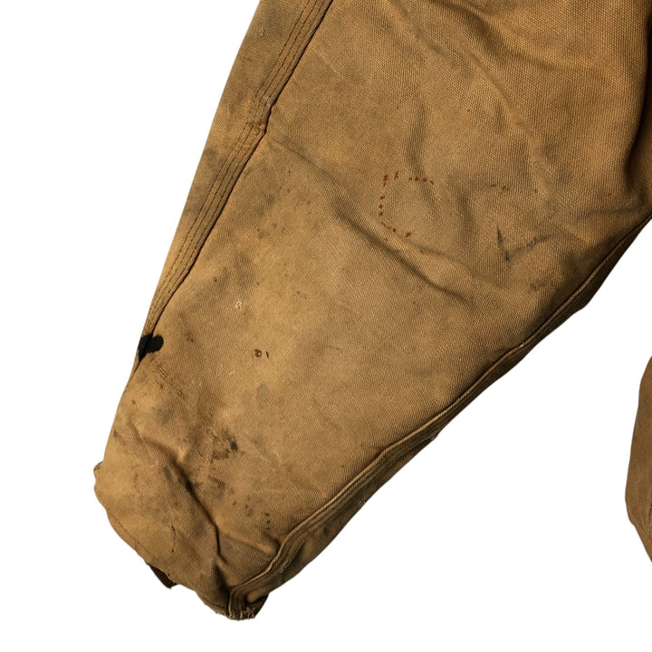 Carhartt Traditional Hooded Duck Work Jacket, Men's XXL unclear Beige type Vintage Second Hand