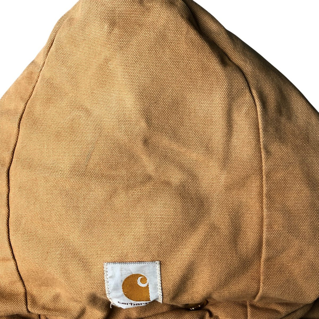 Carhartt Traditional Hooded Duck Work Jacket, Men's XXL unclear Beige type Vintage Second Hand