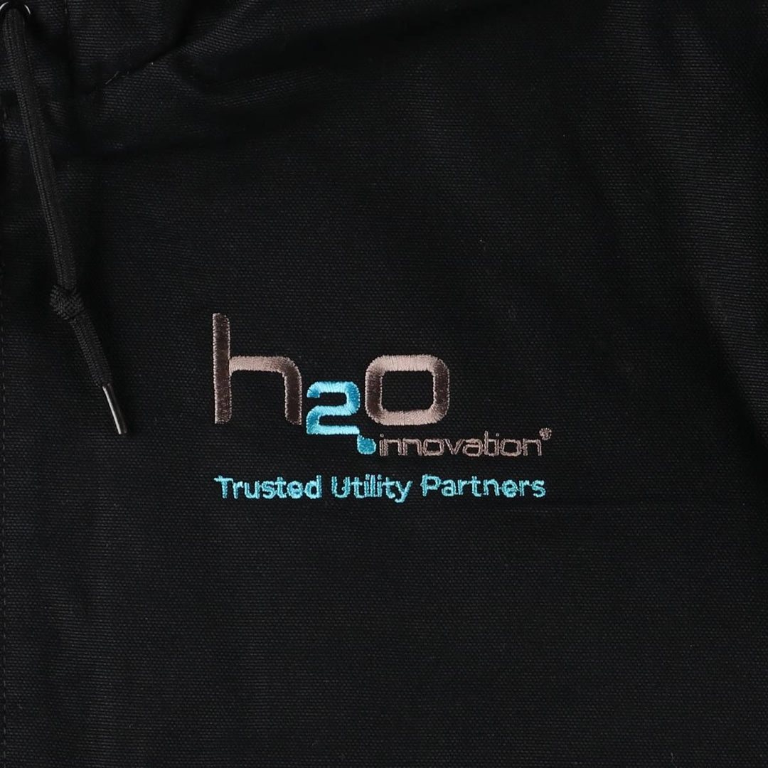 Carhartt Loose Fit Active Jacket with Padded H2O Innovation Advertising Duck Full Zip Hoodie cotton black type Vintage Second Hand