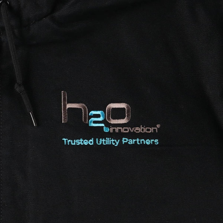 Carhartt Loose Fit Active Jacket with Padded H2O Innovation Advertising Duck Full Zip Hoodie cotton black type Vintage Second Hand